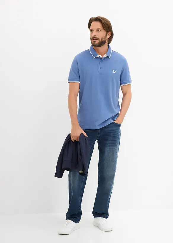 Lot de 2 polos 100% coton, bonprix