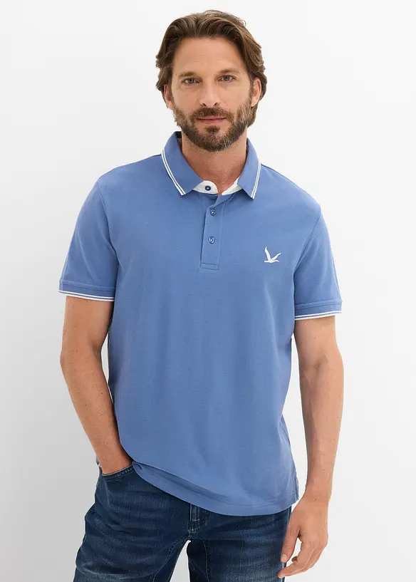 Lot de 2 polos 100% coton, bonprix
