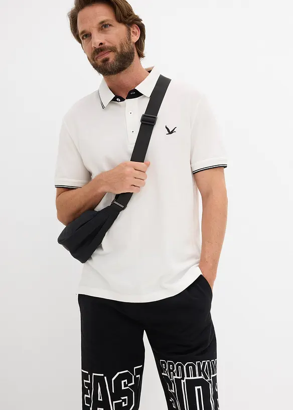 Lot de 2 polos 100% coton, bonprix