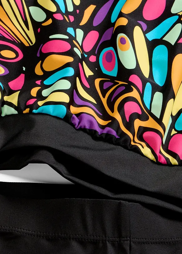 Oversize-Tankini mit Baderadler (2-tlg.Set), bonprix