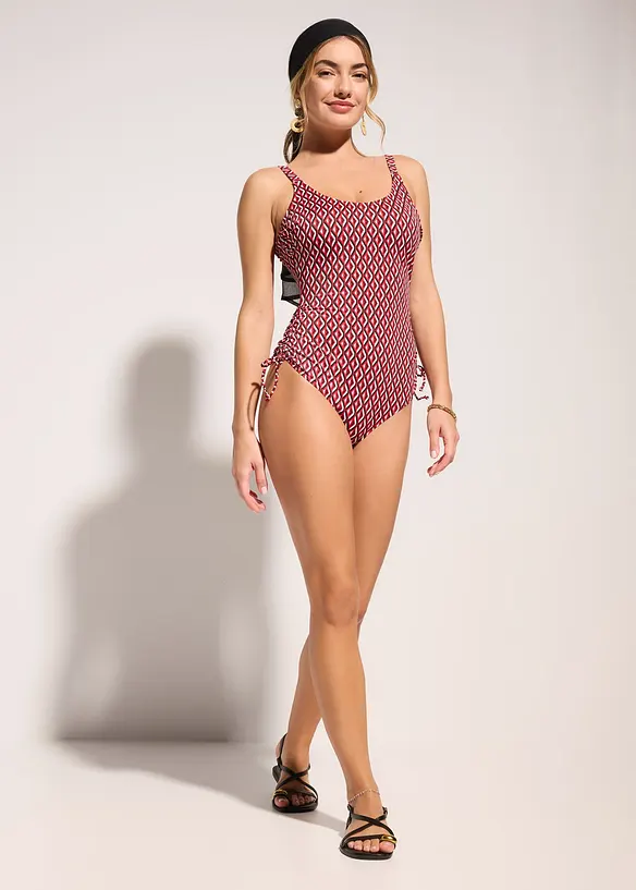 Badeanzug mit Bindeb&auml;ndern, bonprix