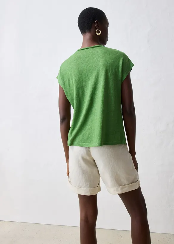 Shirt aus reinem Leinen, bonprix