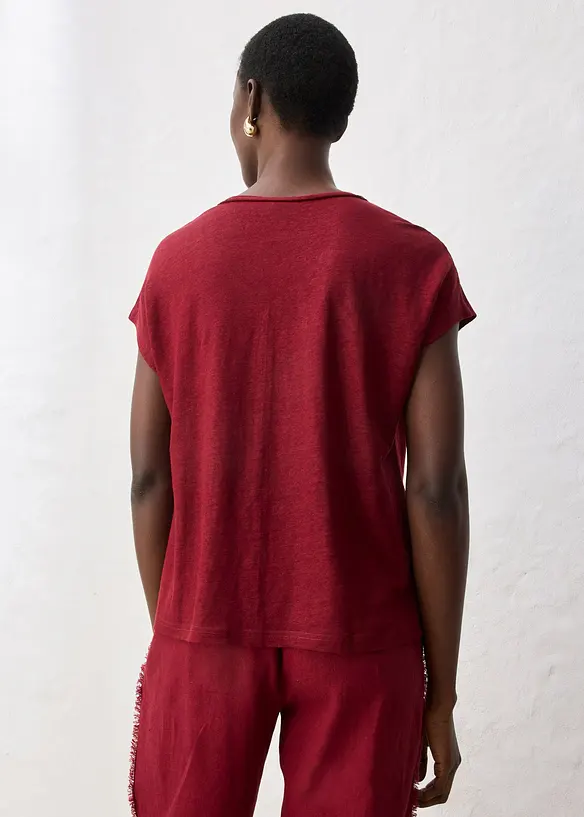 T-shirt 100% lin, bonprix