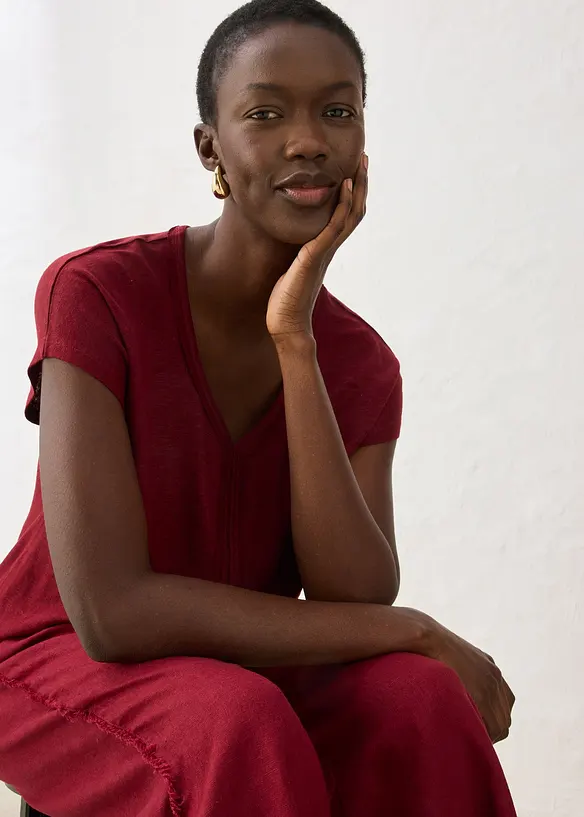 T-shirt 100% lin, bonprix