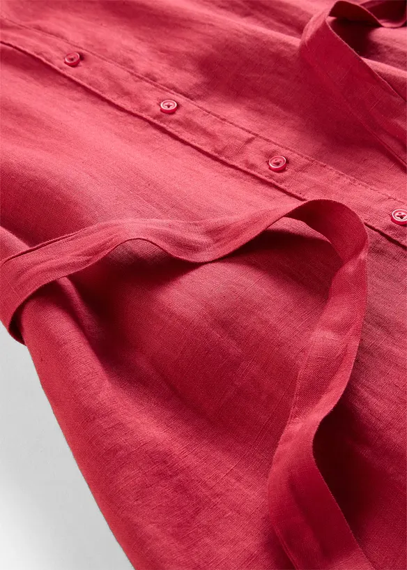 Blusenkleid aus reinem Leinen, bonprix