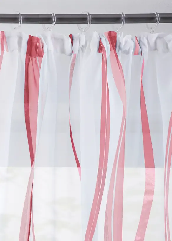 Gardine mit Wellenmuster (1er Pack), bonprix