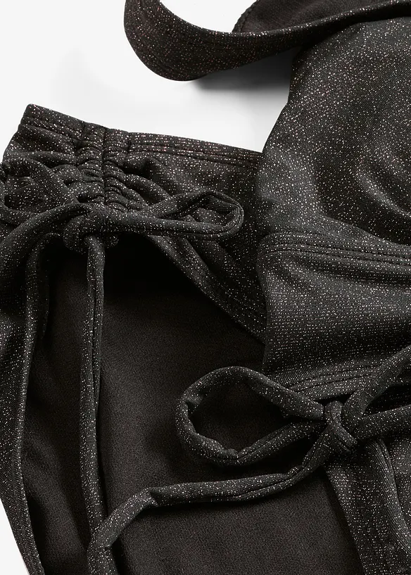 Bikini aus glitzerndem Material (2-tlg.Set), bonprix