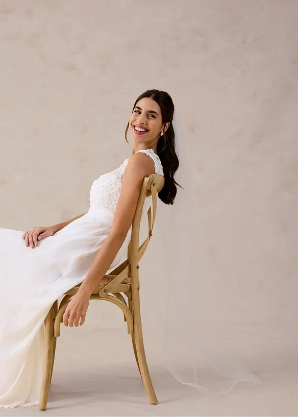 Abend-Maxikleid mit Spitze, bonprix