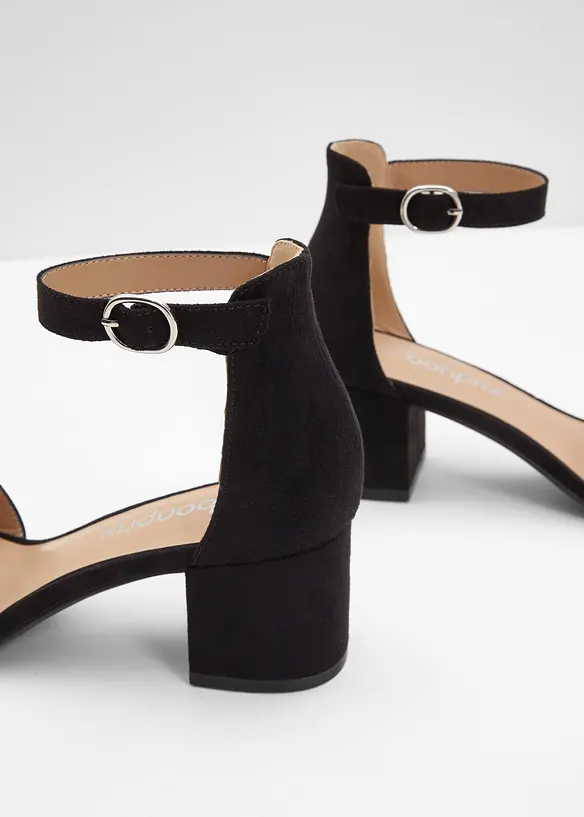 Sandaletten mit Blockabsatz, bonprix