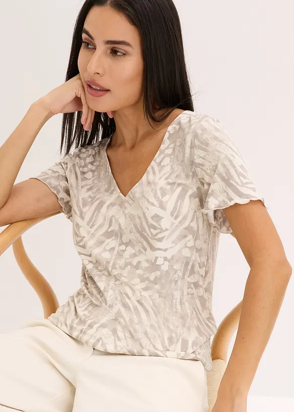 Shirt mit Gummibund, bonprix