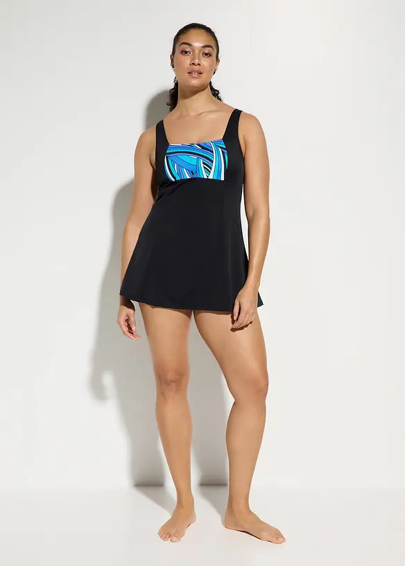 Light Shape-Badekleid mit l&auml;ngerem Bein, bonprix