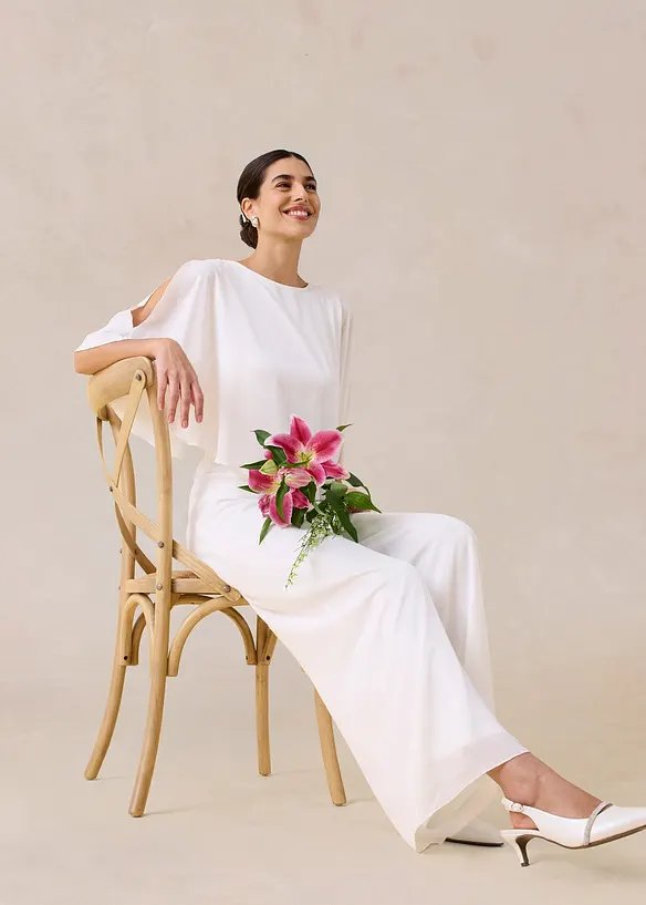 Overall aus feinem Chiffon, bonprix