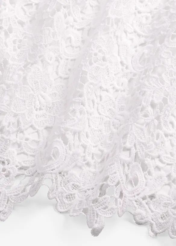 T-shirt &agrave; dentelle, bonprix