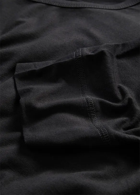 T-shirt doux en viscose extensible, bonprix