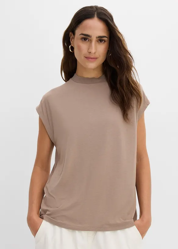 T-Shirt aus softer Viskose, bonprix