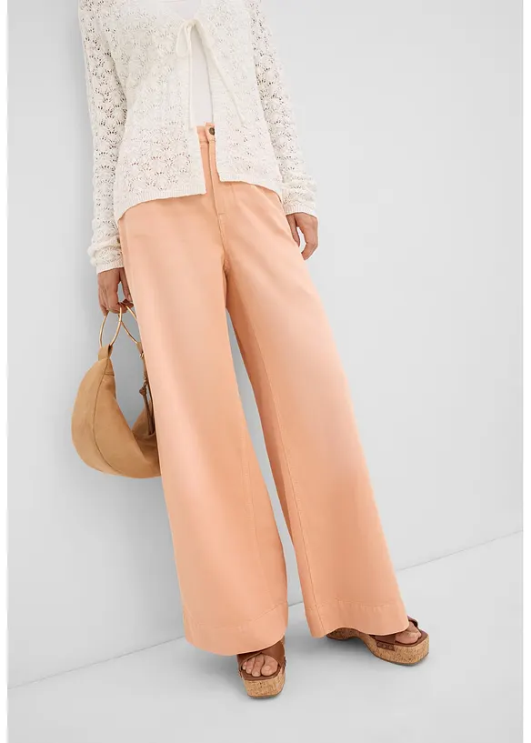 Wide-Leg-Jeans High Waist, bonprix