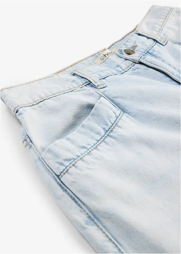 Wide-Leg-Jeans High Waist, bonprix