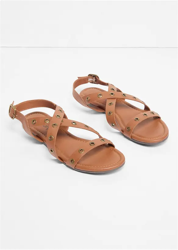 Sandalen mit &Ouml;sen, bonprix