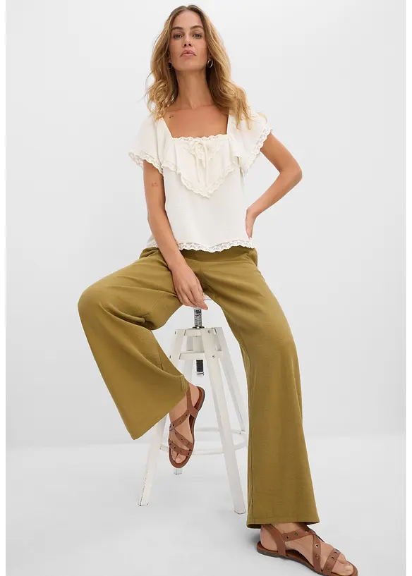 Palazzo-Hose aus Viskosemix, bonprix