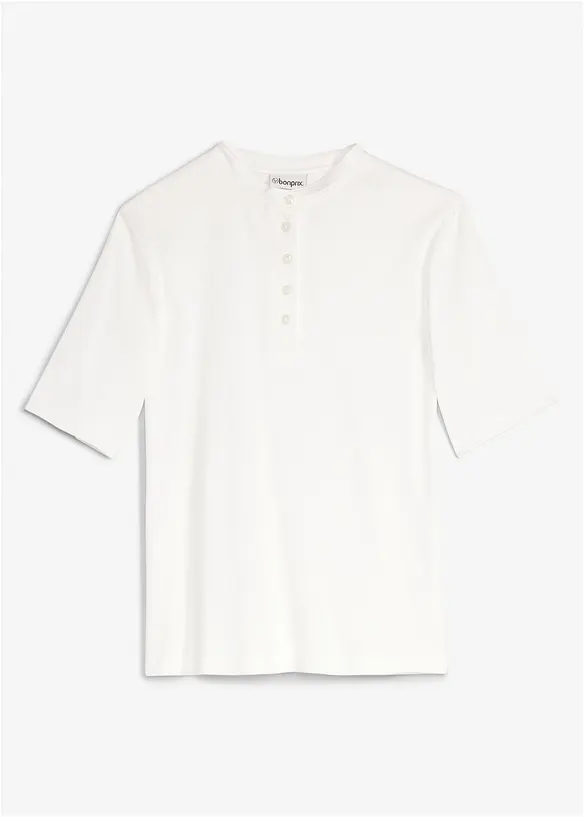 Rippshirt aus reiner Bio-Baumwolle, bonprix