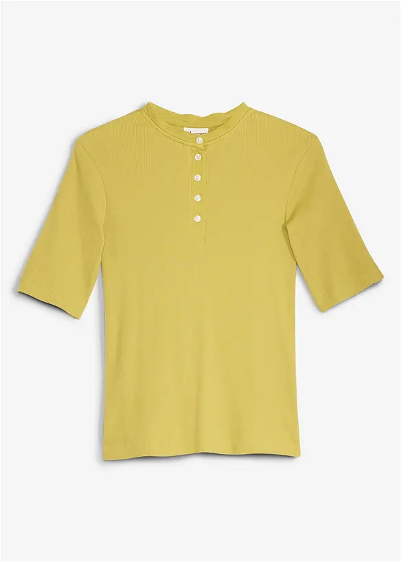 Rippshirt aus reiner Bio-Baumwolle, bonprix