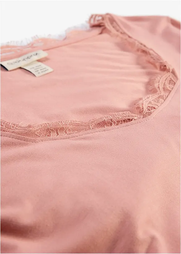 Langarmshirt aus softem Viskose-Mix, bonprix