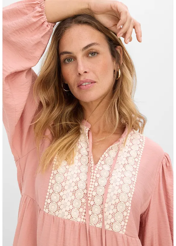 Midikleid aus softem Viskose-Mix, bonprix