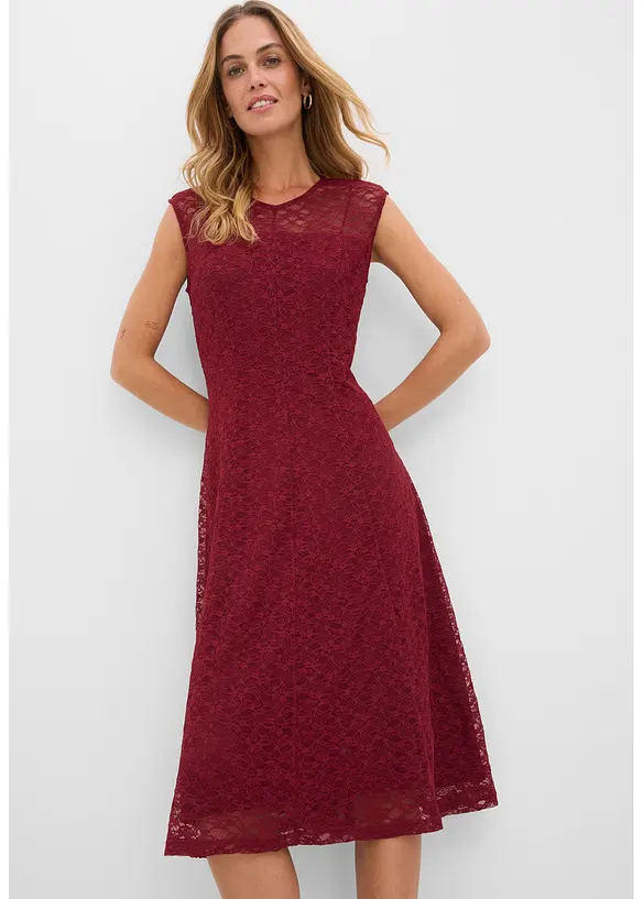 Ausgestelltes Spitzenkleid, bonprix