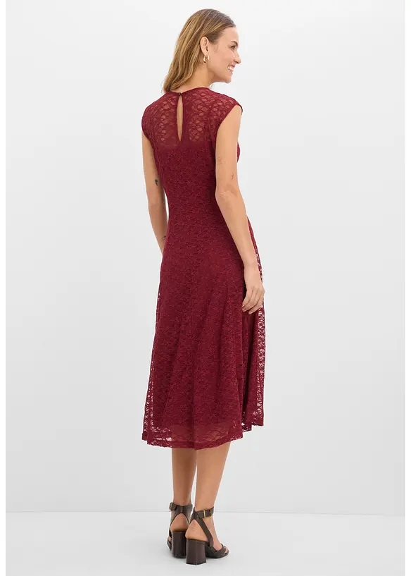 Ausgestelltes Spitzenkleid, bonprix