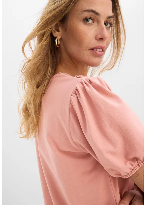 Shirt aus elastischer Baumwolle, bonprix