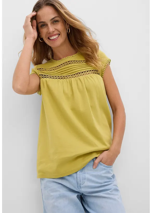 Shirt aus reiner Bio-Baumwolle, bonprix