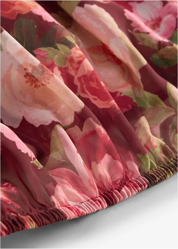 Bluse mit Ballonsaum, bonprix