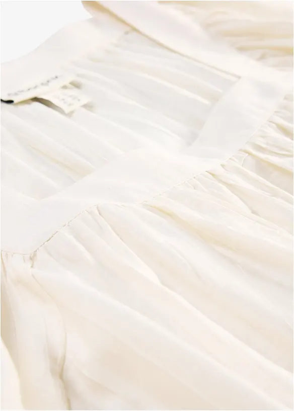 Bluse aus strukturiertem Crinkle, bonprix