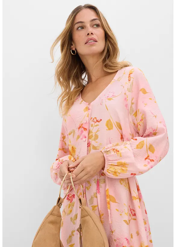 Midikleid aus softem Viskose-Mix, bonprix