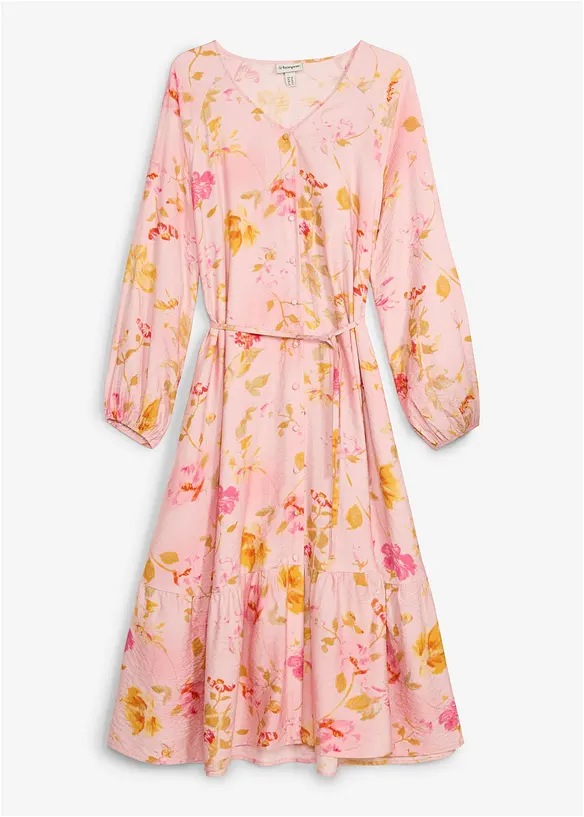 Midikleid aus softem Viskose-Mix, bonprix