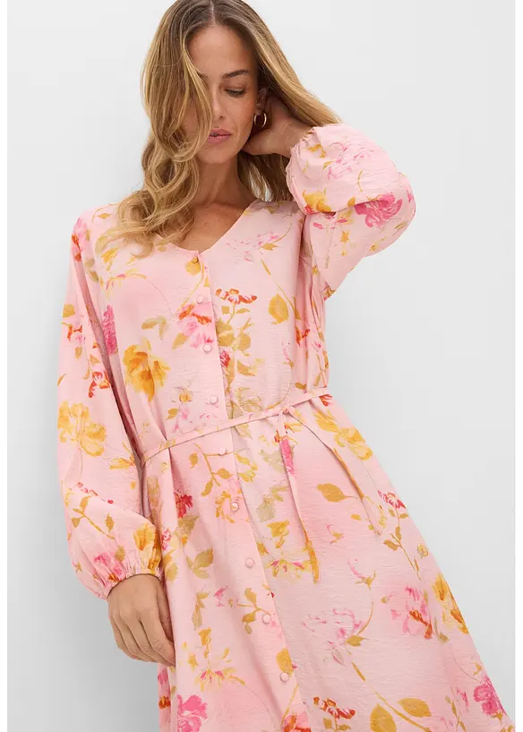 Midikleid aus softem Viskose-Mix, bonprix