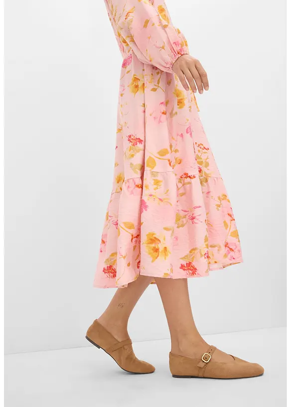 Midikleid aus softem Viskose-Mix, bonprix