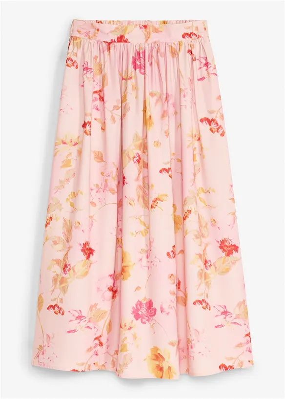 Maxirock aus luftigem Cr&ecirc;pe, bonprix