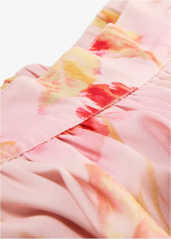 Maxirock aus luftigem Cr&ecirc;pe, bonprix