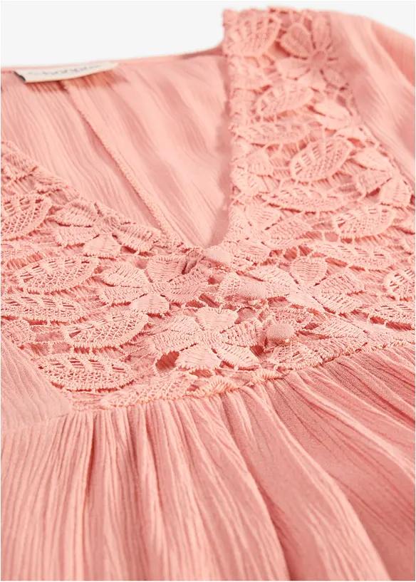 Tunikabluse aus feiner Viskose, bonprix