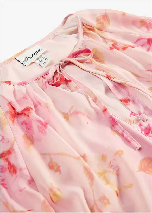 Chiffonbluse mit Bindeb&auml;ndern, bonprix