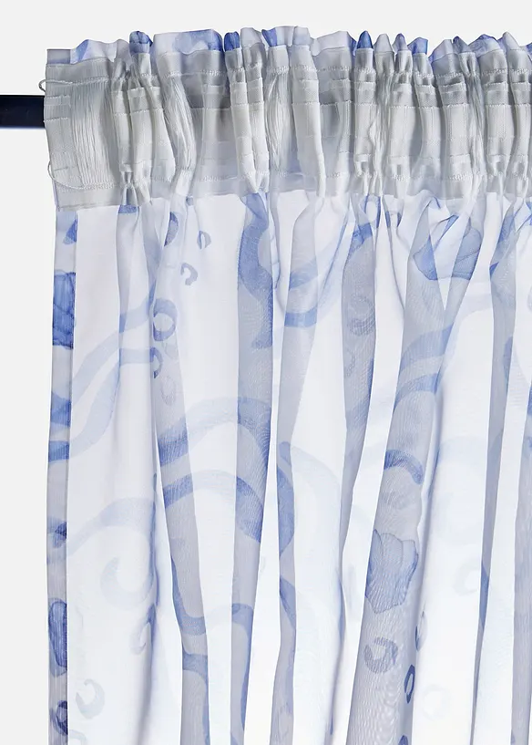 Gardine mit nachhaltigem Polyester (1er Pack), bonprix