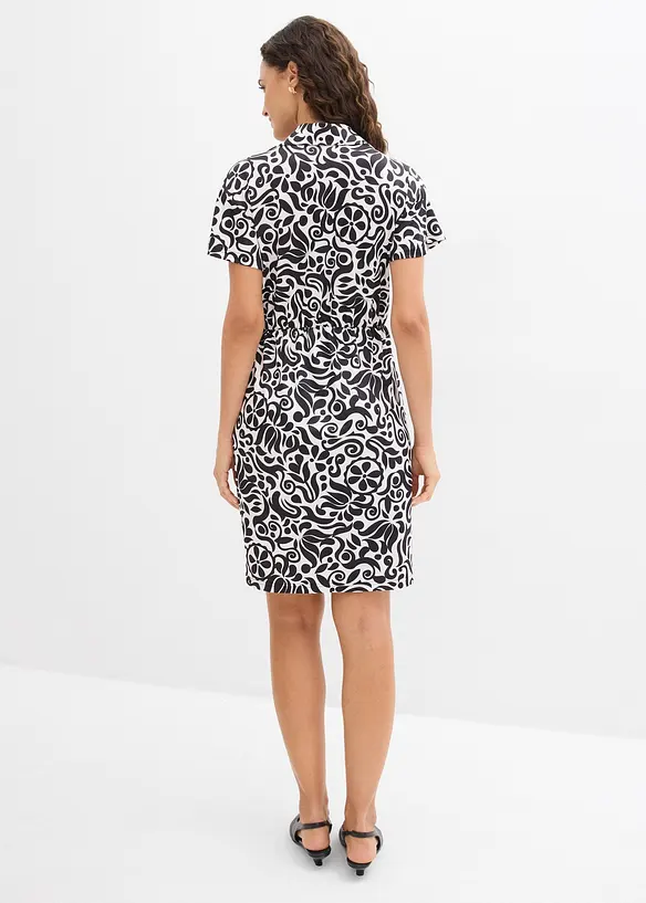 Minikleid mit tiefem Ausschnitt, bonprix