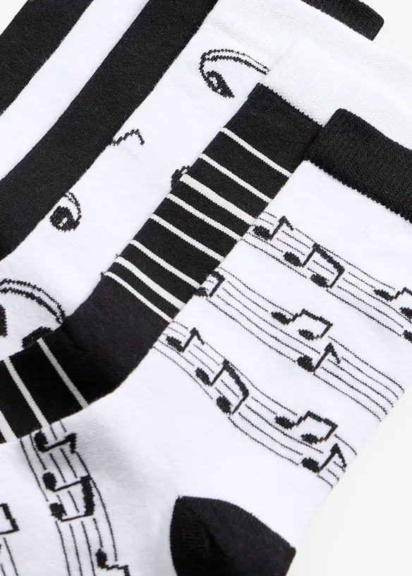 Lot de 6 paires de chaussettes, bonprix