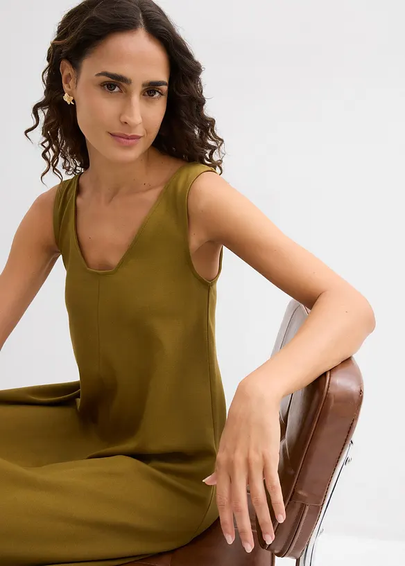 Jerseykleid aus reiner Bio-Baumwolle, bonprix