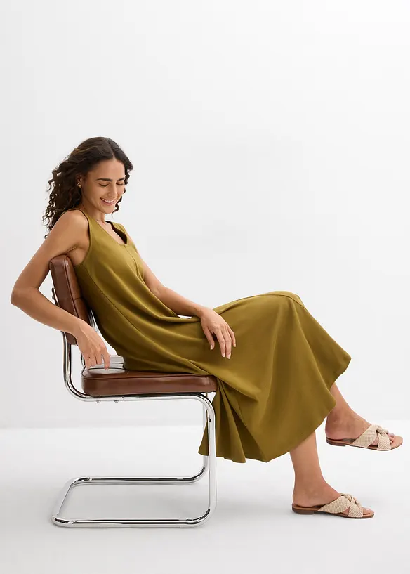 Jerseykleid aus reiner Bio-Baumwolle, bonprix