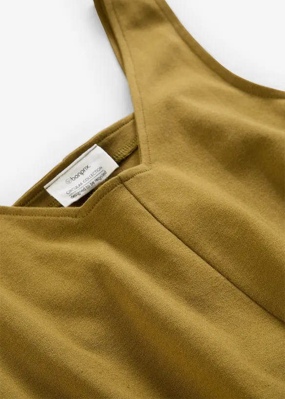 Jerseykleid aus reiner Bio-Baumwolle, bonprix