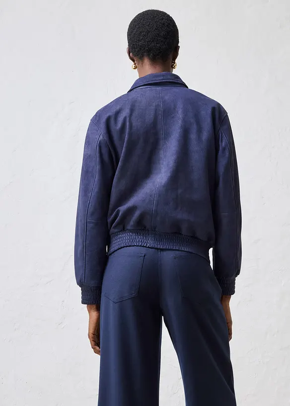 Blouson aus Veloursleder, bonprix