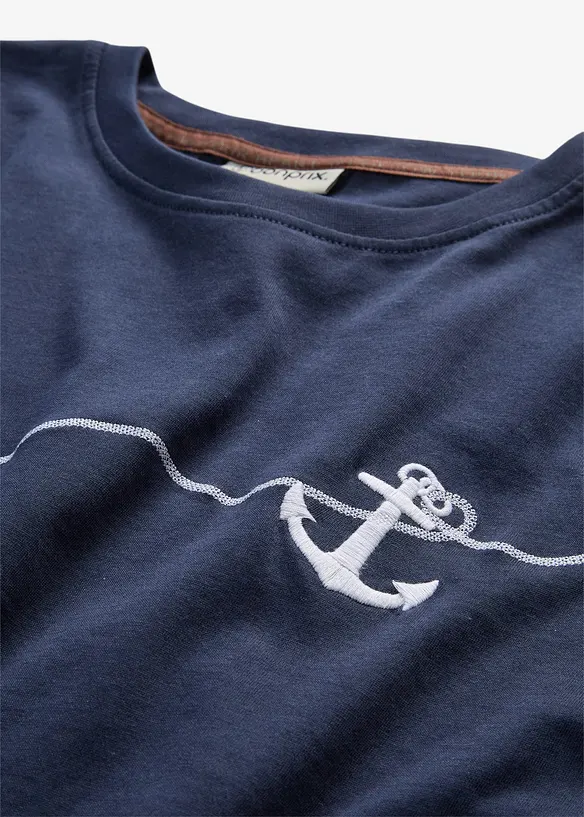 Besticktes T-Shirt, bonprix