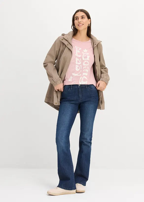 Longshirt aus reiner Bio-Baumwolle, bonprix